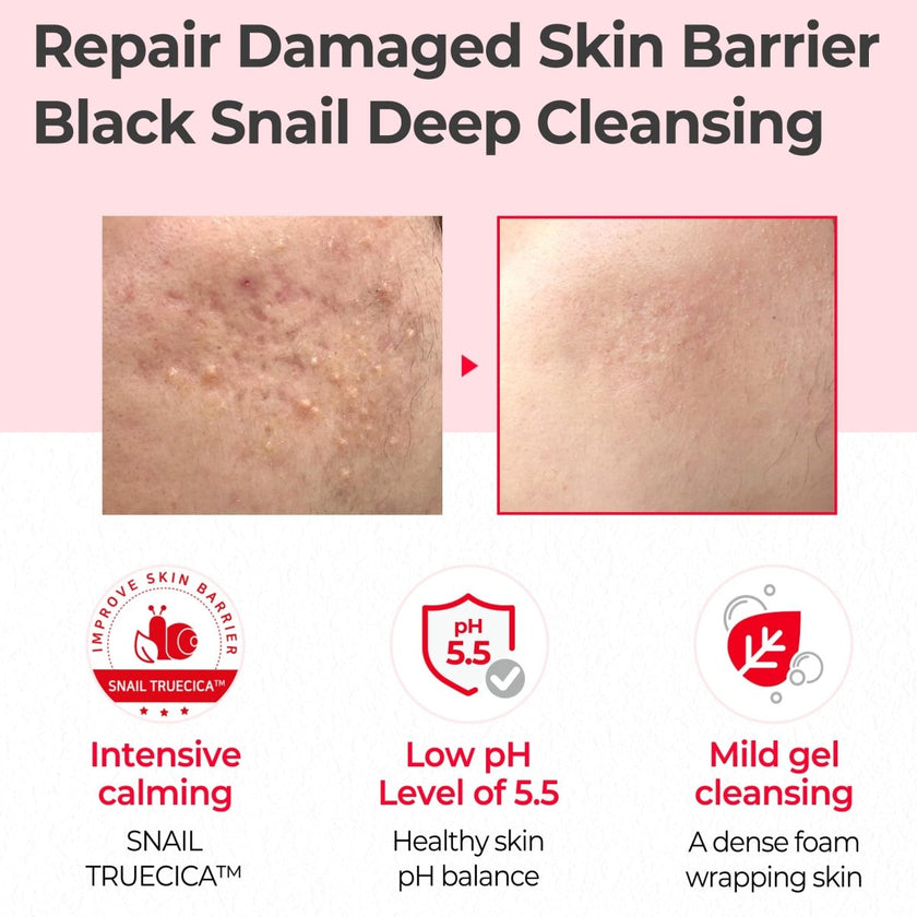 SOME BY MI Snail Truecica Miracle Low Ph Gel Cleanser 100ml
