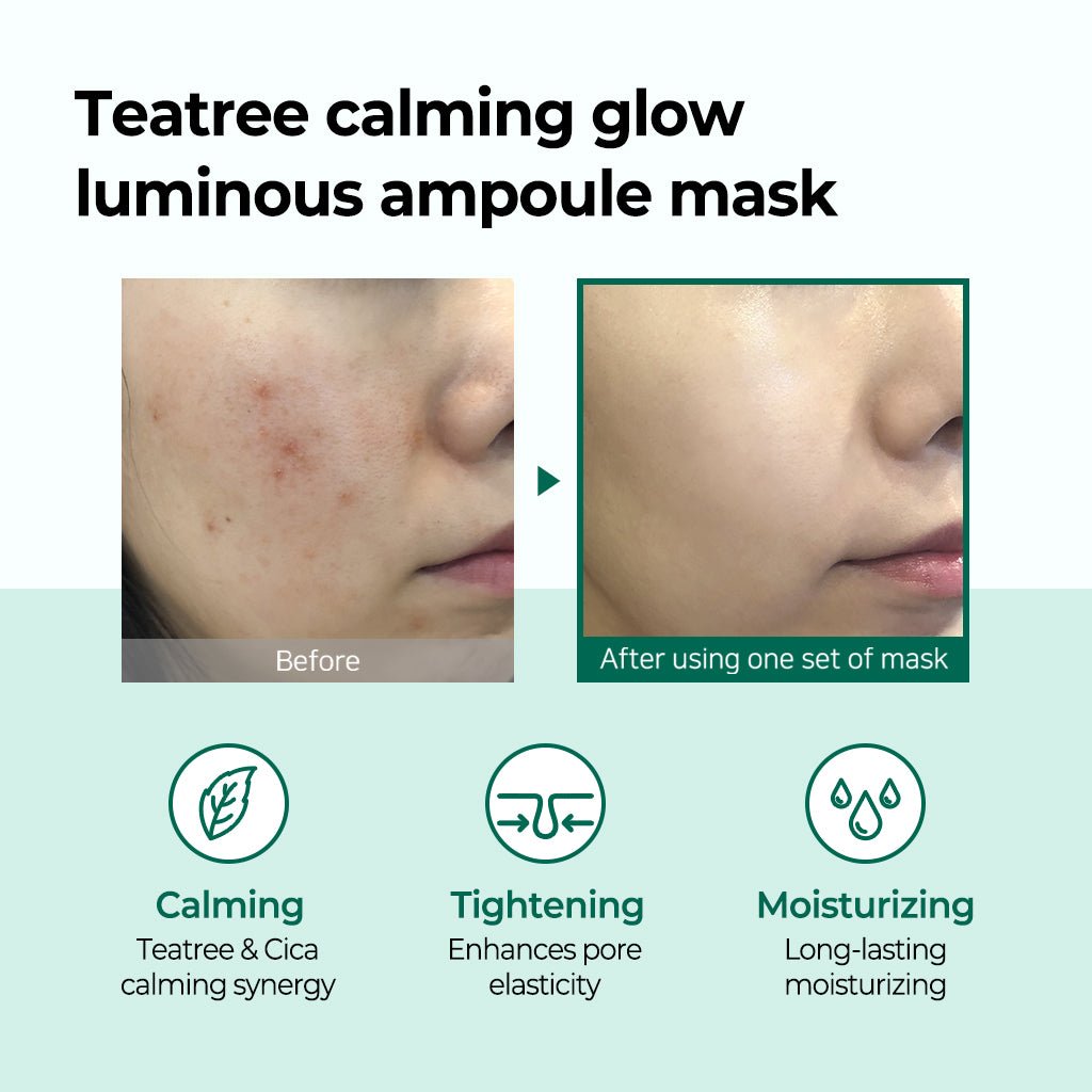 SOME BY MI Tea Tree Calming Glow Luminous Ampoule Mask 1 PC