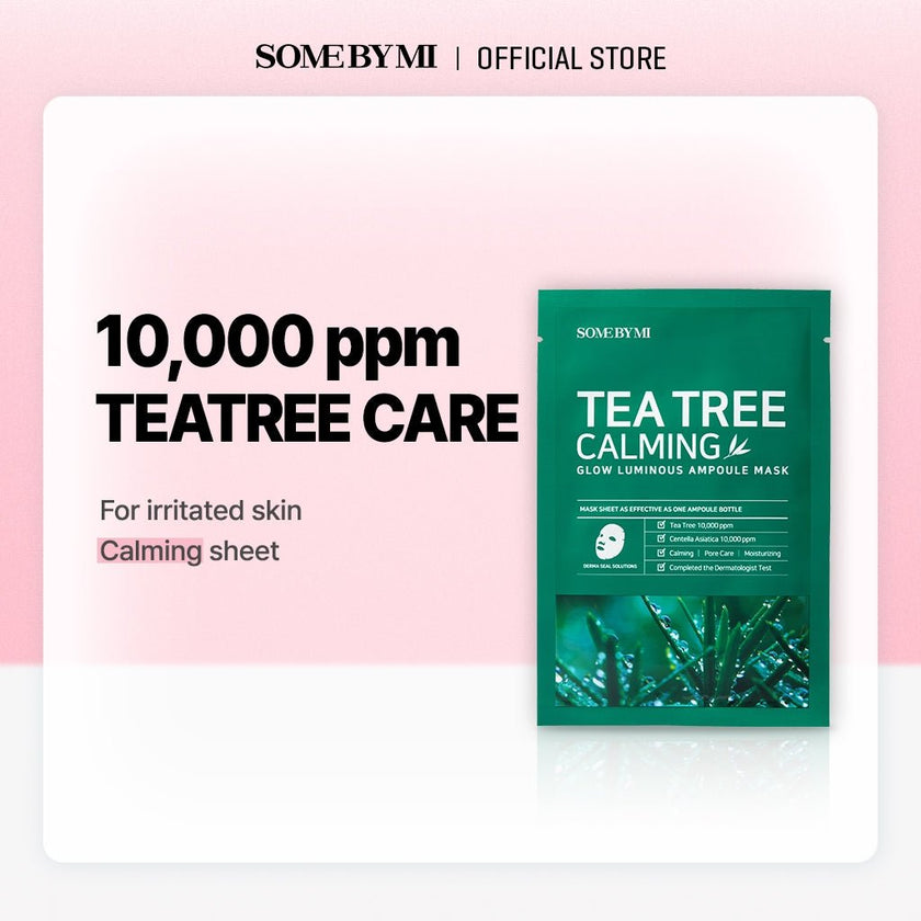 SOME BY MI Tea Tree Calming Glow Luminous Ampoule Mask 1 PC