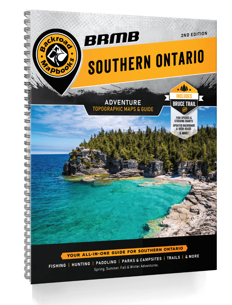 Backroad Mapbooks  Southern Ontario - Spiral 2nd Edition