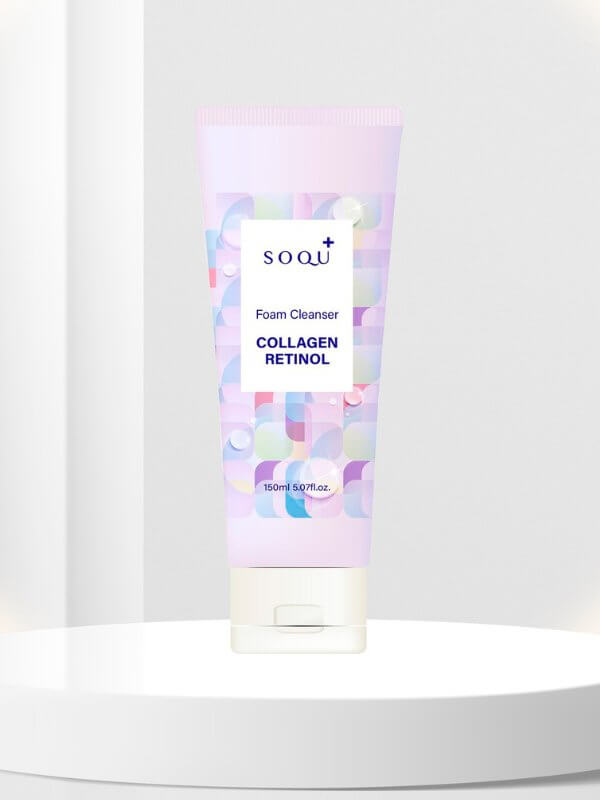 SOQU Collagen Retinol Foam Cleanser 120ml