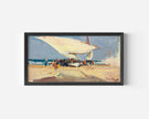 Sorolla Valencia Beach Print: Impressionist Seascape Art (2x1) (Framed or Unframed)
