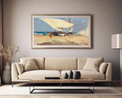 Sorolla Valencia Beach Print: Impressionist Seascape Art (2x1) (Framed or Unframed)