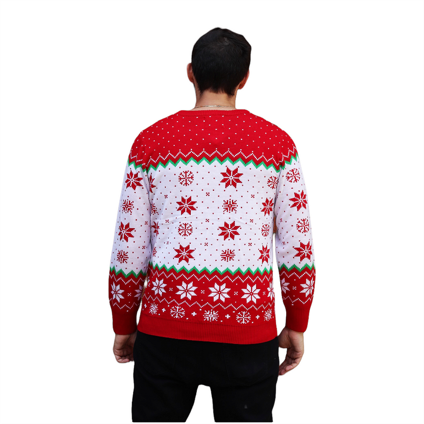 Sleepy Santa On Mute Sweater