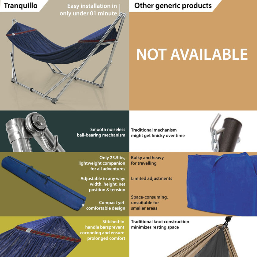 Original Stainless Steel Hammock Stand