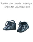 Las Amigas Doll Shoes - Black - Paola Reina