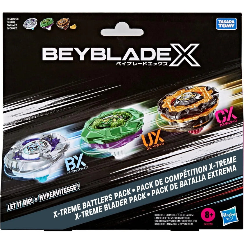 [PREORDER] (Hasbro) Beyblade X - X-Treme Battlers Pack - TBD
