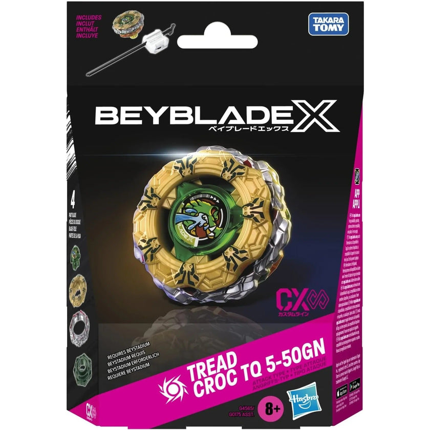 (Hasbro) Beyblade X - Tread Croco TQ 5-50GN