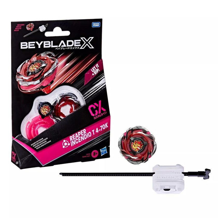 [PREORDER] (Hasbro) Beyblade X - Reaper Incendio T4-70K - TBD