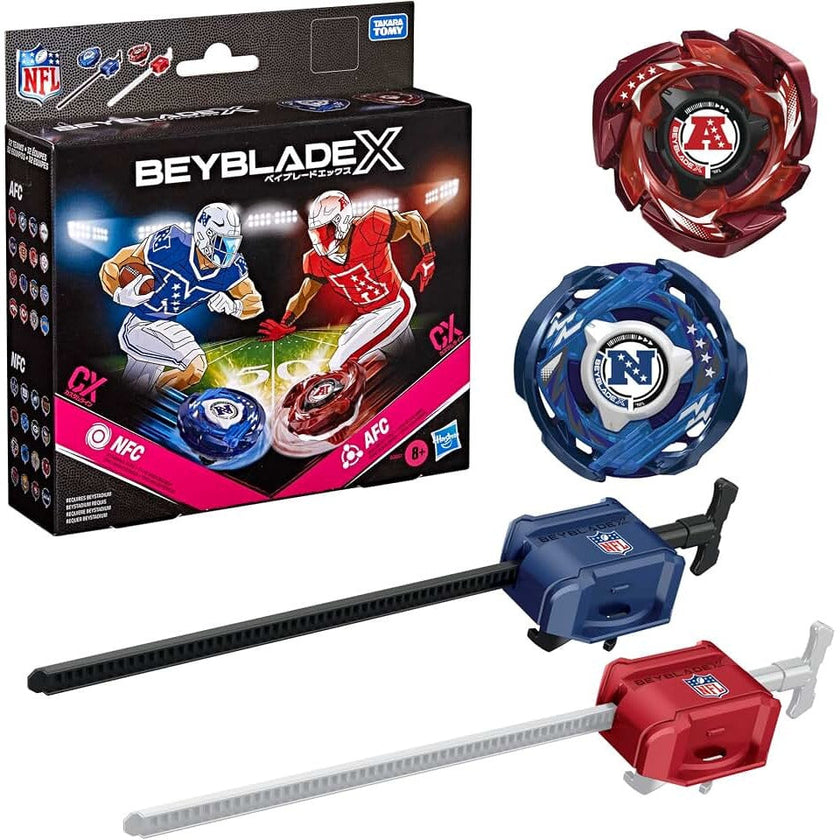 [PREORDER] (Hasbro) Beyblade X - Dual Pack NFL NFC vs AFC - TBD