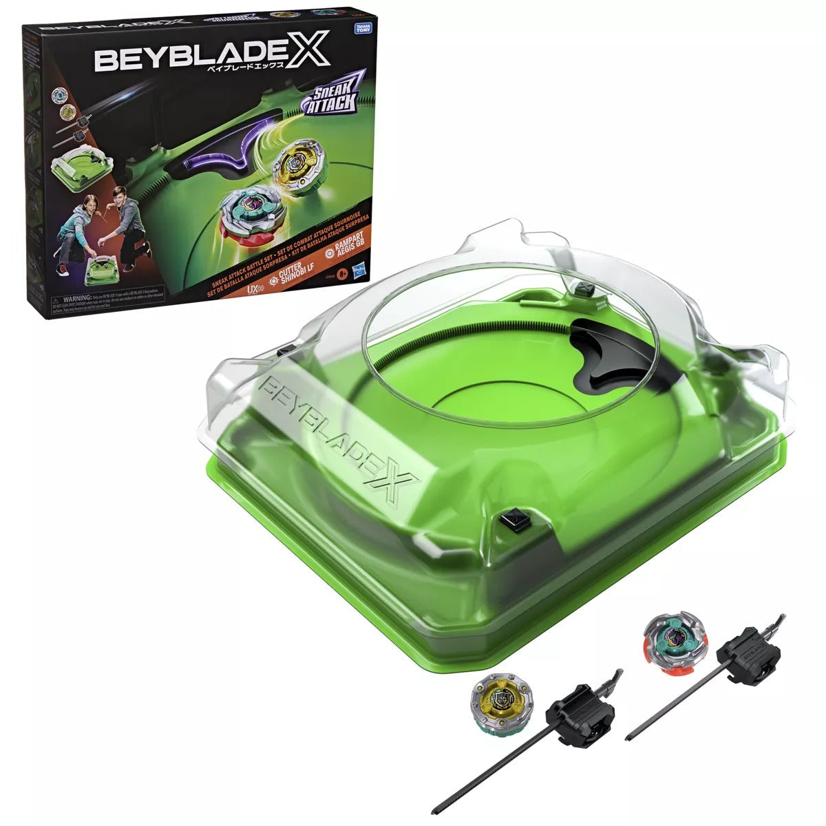(Hasbro) Beyblade X - Sneak Attack Battle Set