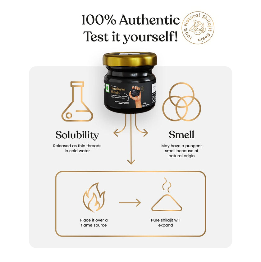 Kapiva Himalayan Shilajit/Shilajeet Resin - 20gm