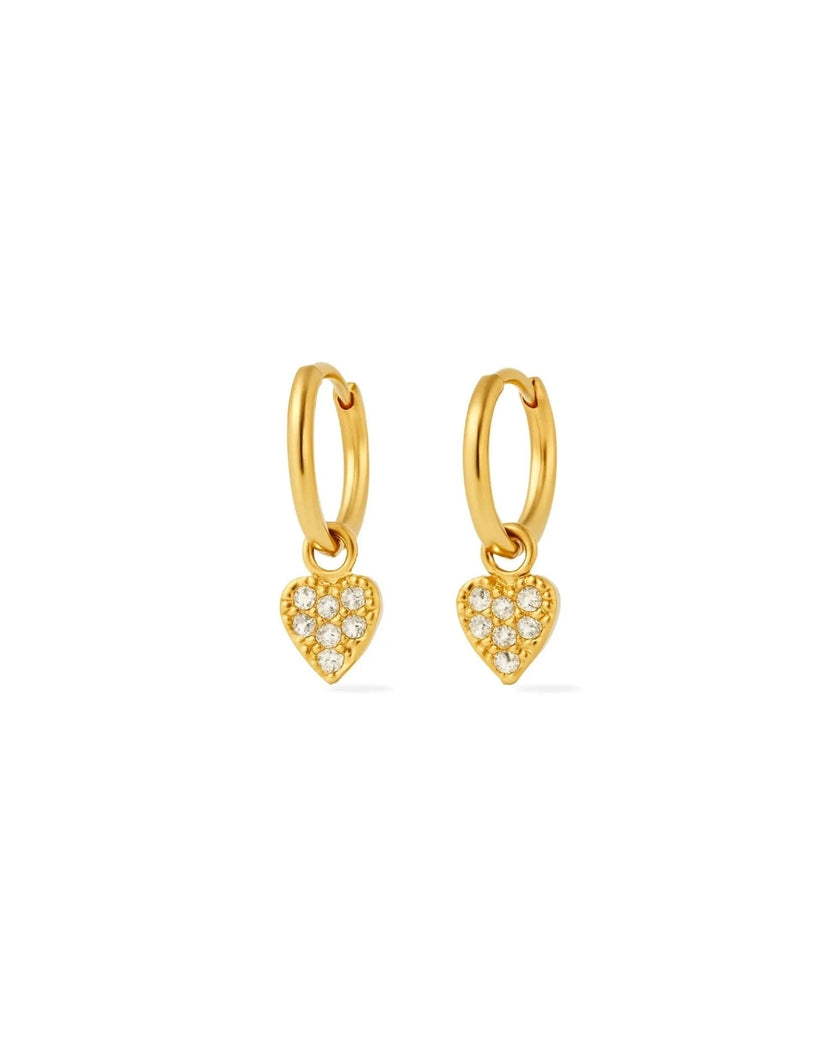 Sparkling Huggies Earrings