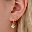 Sparkling Huggies Earrings