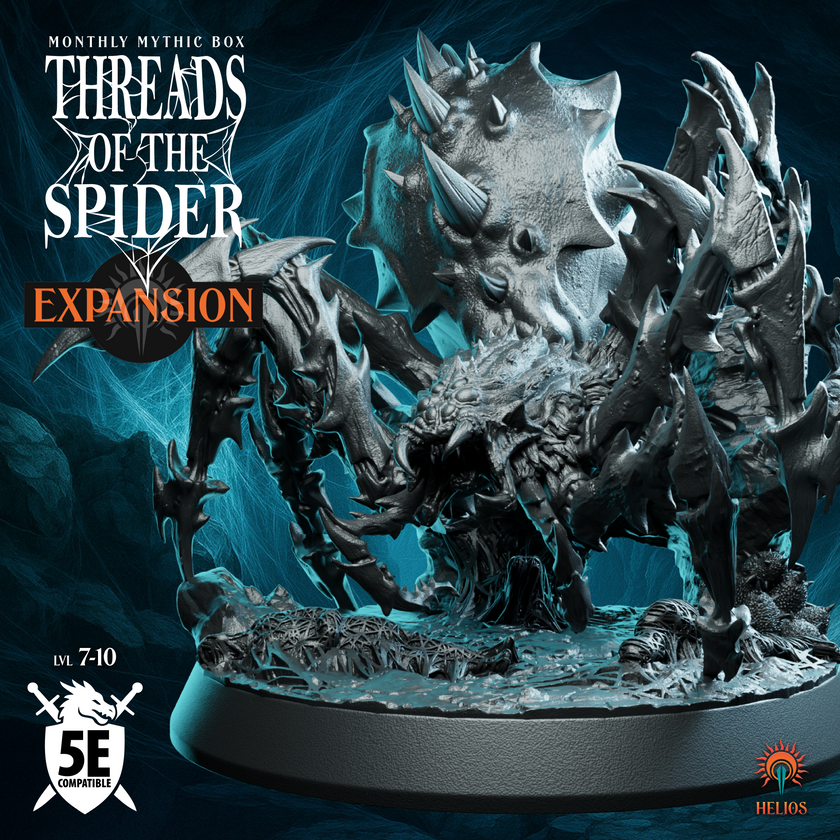 Spider Colossus Miniature | 5e Boss Expansion + Statblock