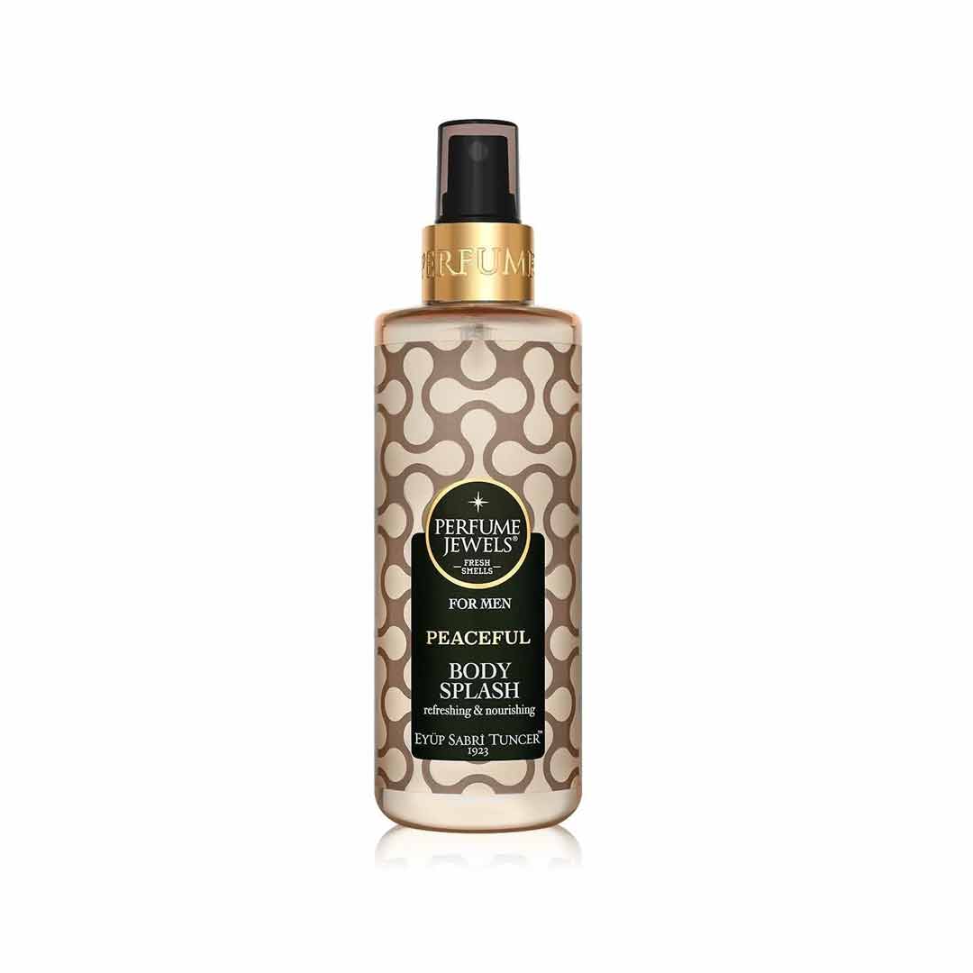 Peaceful Body Splash for Men – 250 ml | Fresh Citrus & Spicy Wood Blend