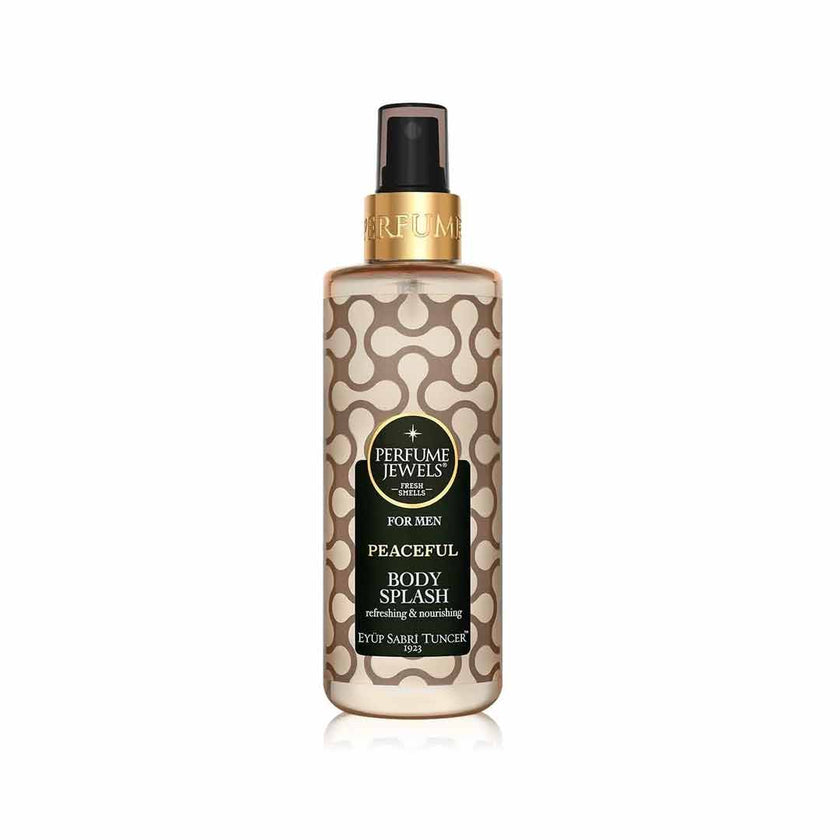 Peaceful Body Splash for Men – 250 ml | Fresh Citrus & Spicy Wood Blend
