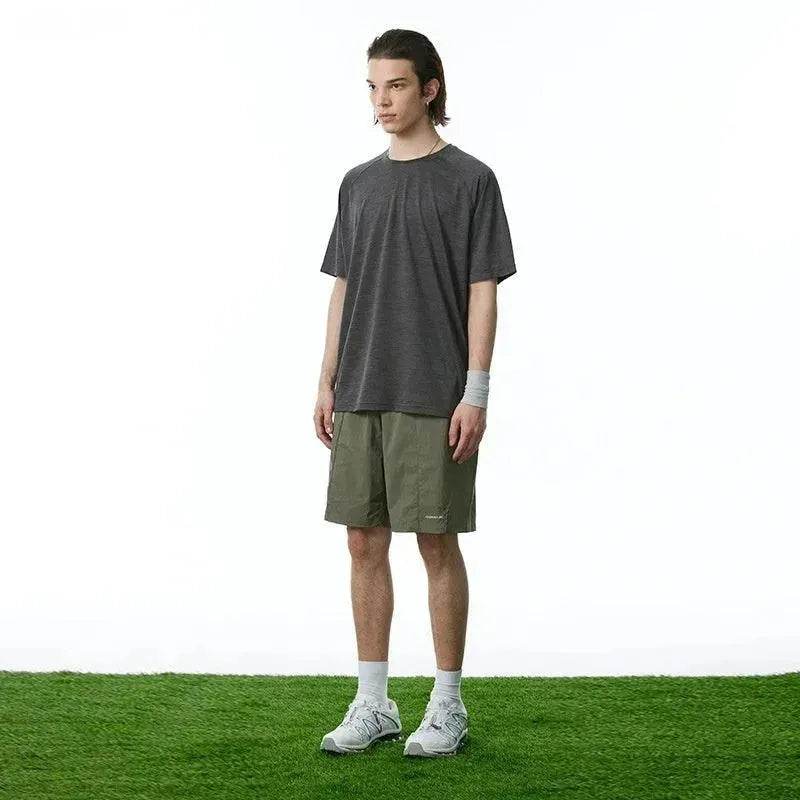 Split Outdoor Leisure Sports Shorts All-matching Cropped Casual Pants