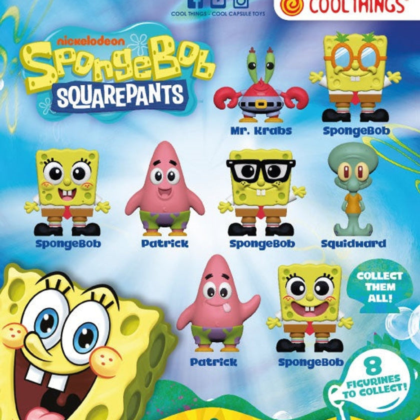 Spongebob Squarepants Buddies Collectible Figures Mystery Capsule