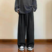Sports Pants Male Straight Wide Leg Striped Casual Trousers