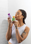 heart glass spray bottle
