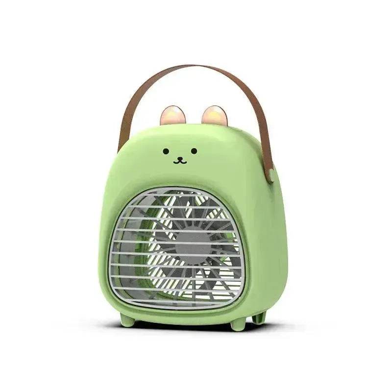Spray Fan Humidification Cooling USB Portable Mute Desktop Fan