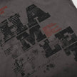 Spray Painting Do Dirty Old Letter Print Short-sleeve
