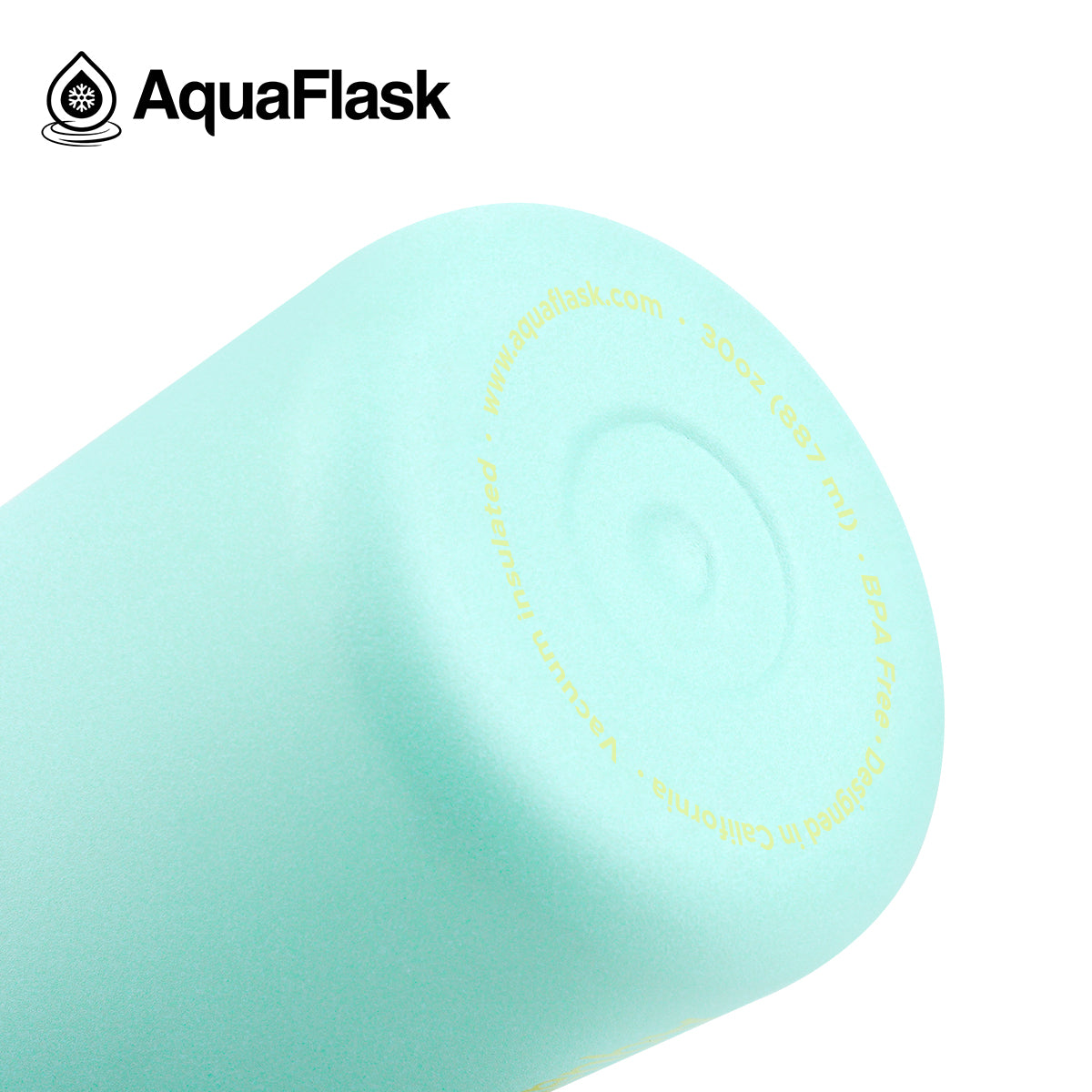 Aqua Flask Tumbler – Vacuum Insulated Stainless Steel Travel Cup 887ml (30 oz)
