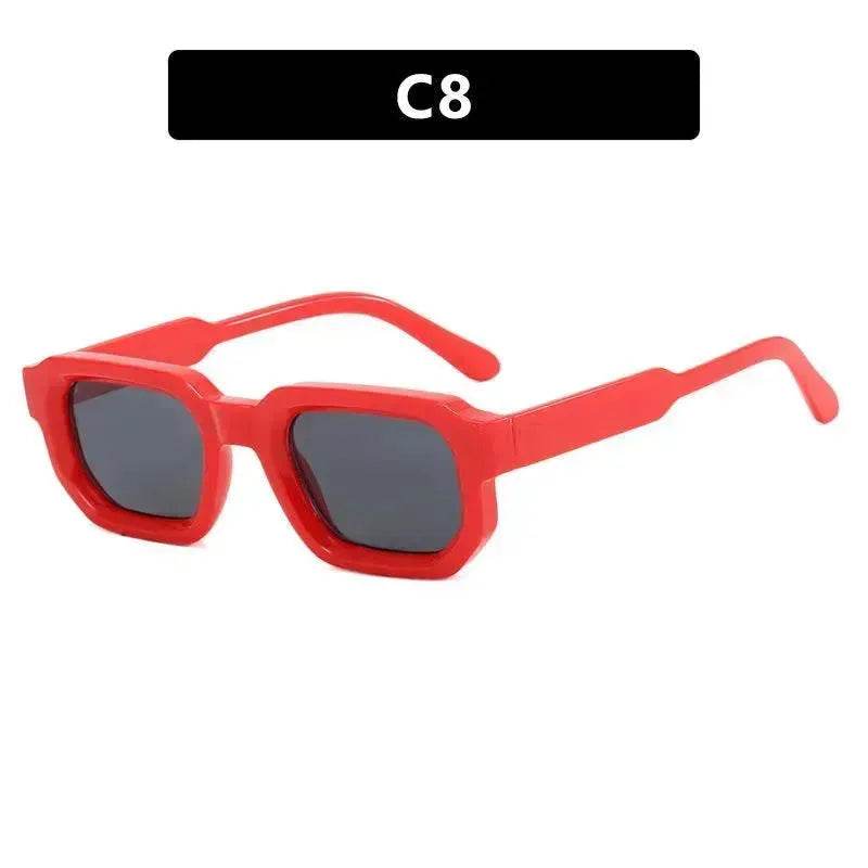 Square Retro Sunglasses – European & American Style