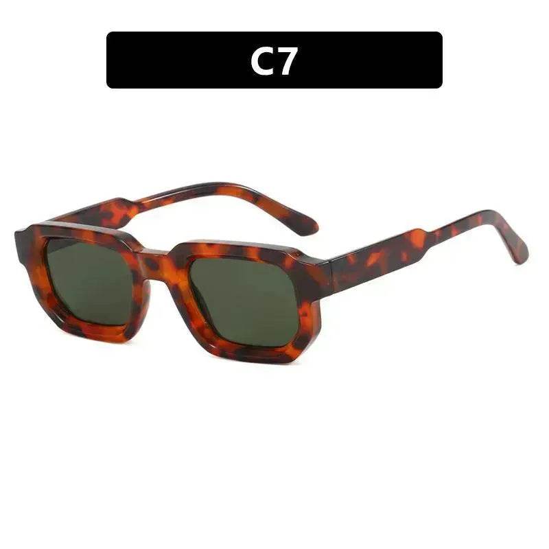 Square Retro Sunglasses – European & American Style