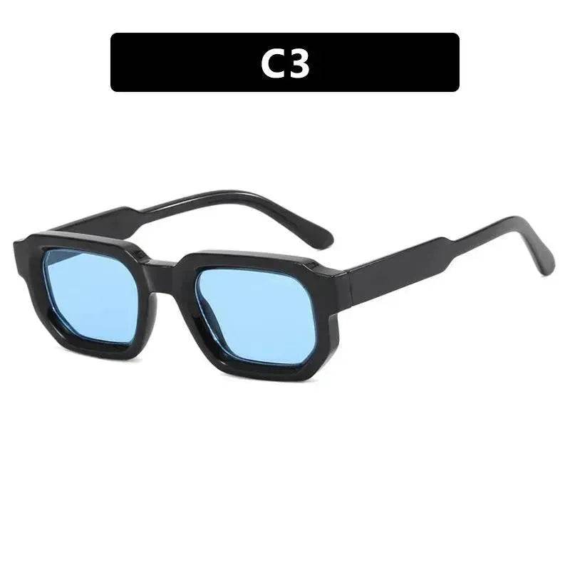Square Retro Sunglasses – European & American Style