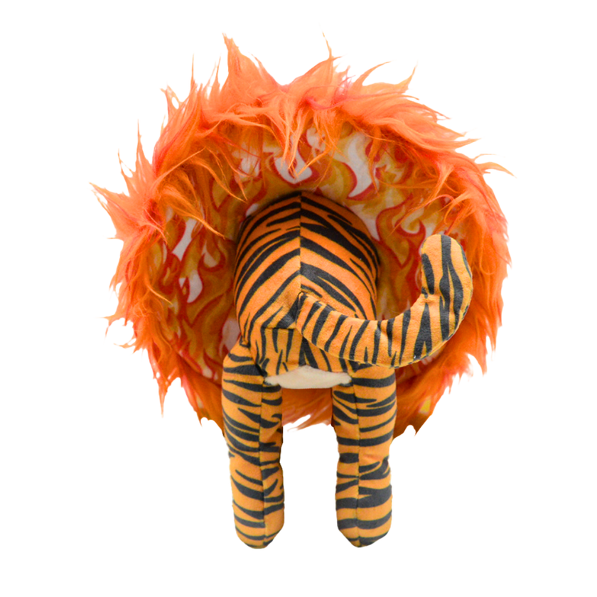 Tiger Ring of Fire – Plush, Squeaky, Crinkly