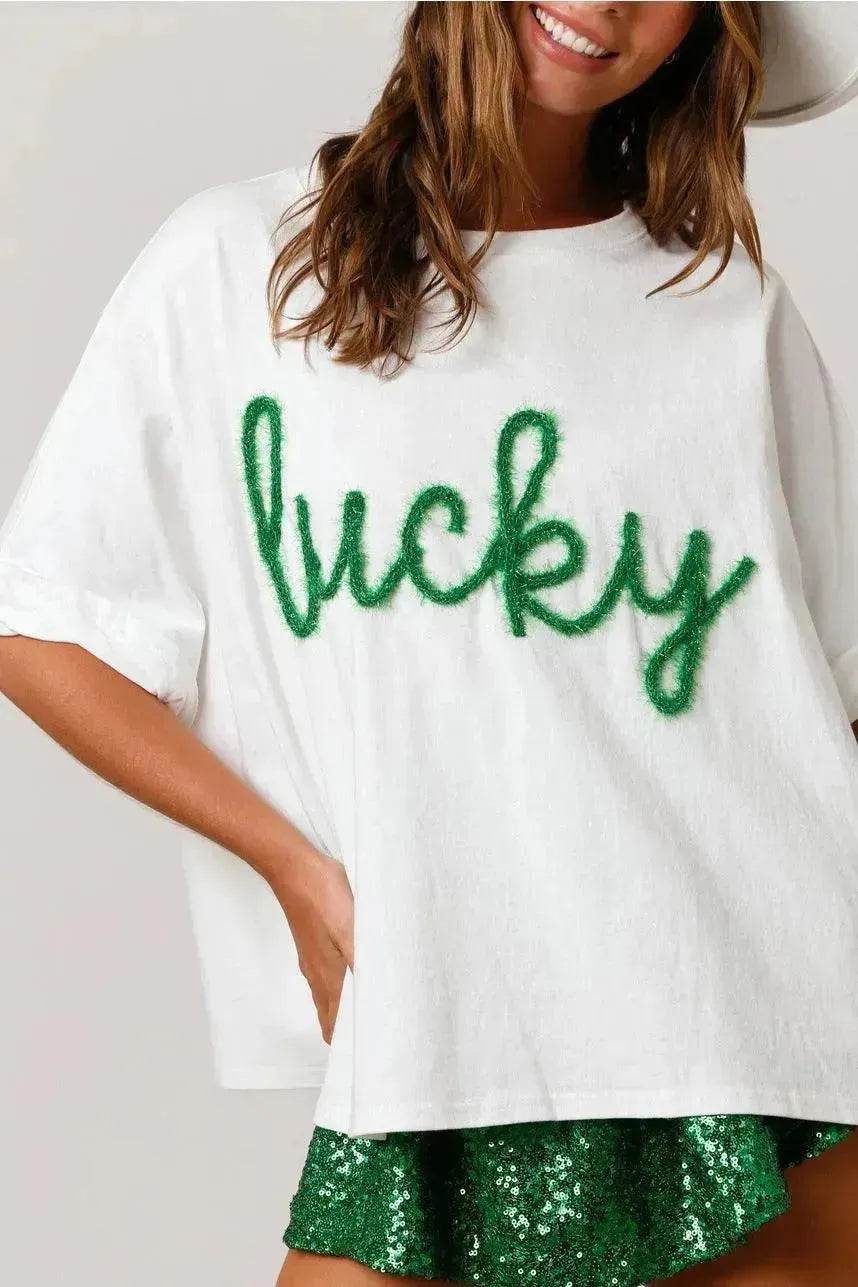 St Patrick Top Loose T-shirt For Women