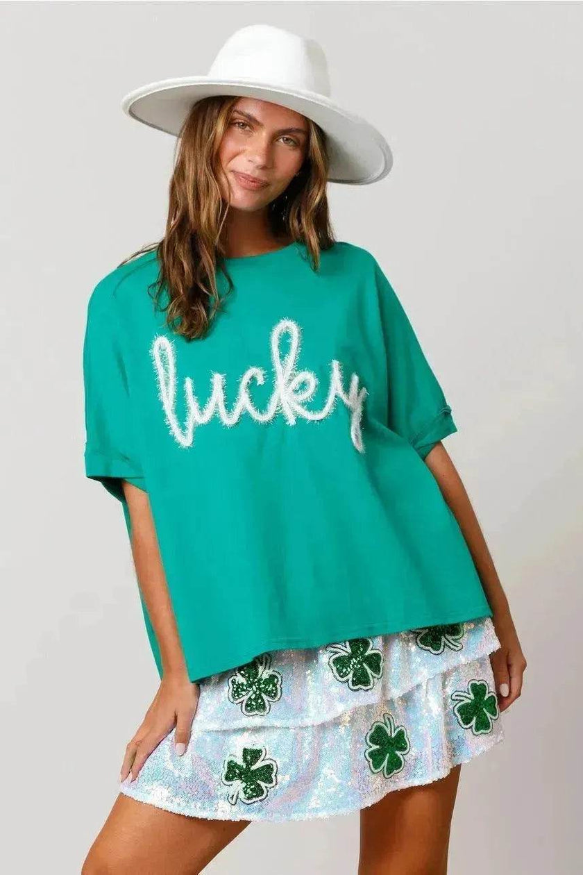 St Patrick Top Loose T-shirt For Women