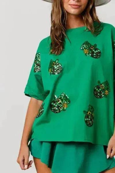 St Patrick Top Loose T-shirt For Women