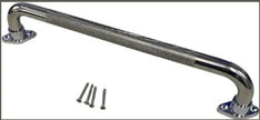 Maple Leaf Stainless Steel Grab Bar with Rotating Flange - Rust-Resistant Bathroom Safety Solution for Canadian Homes