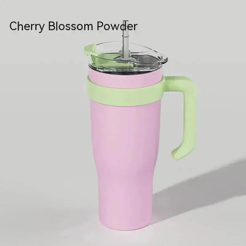 Stainless Steel Large Capacity Vacuum Insulated Straw Cup