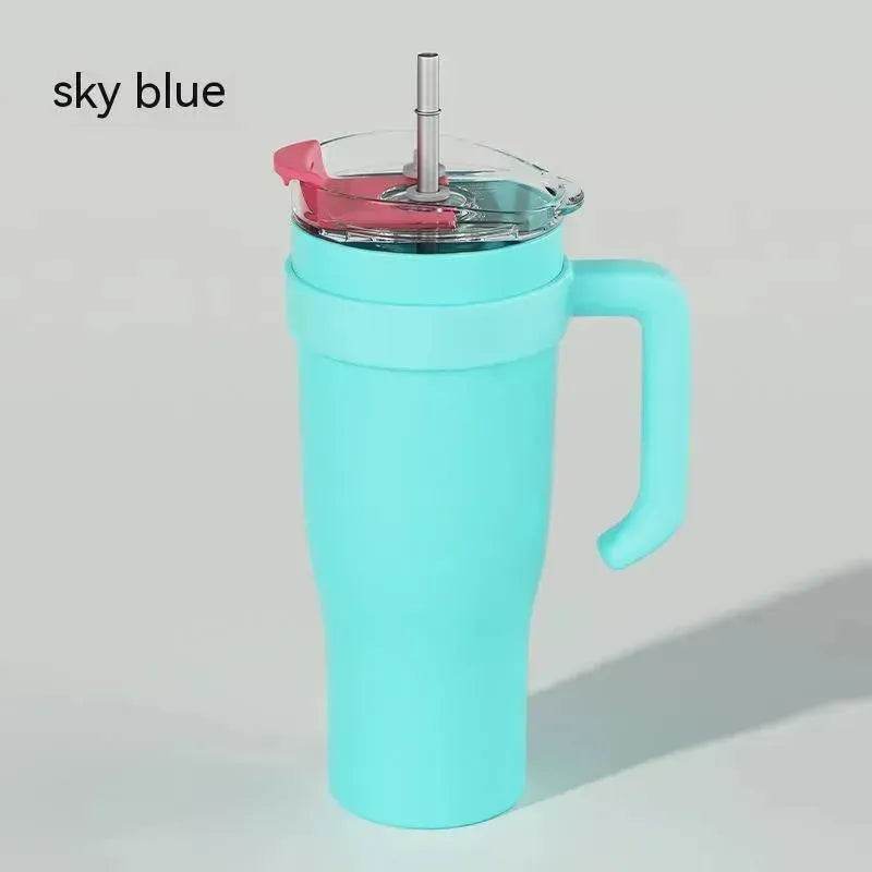 Stainless Steel Large Capacity Vacuum Insulated Straw Cup