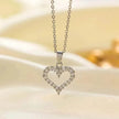 Stainless Steel Necklace Women's Fashion Copper-plated Gold Pendant Clavicle Chain For Mother Girlfriend Gift