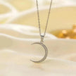 Stainless Steel Necklace Women's Fashion Copper-plated Gold Pendant Clavicle Chain For Mother Girlfriend Gift