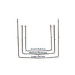 Stainless Steel Rubber Dam Frame - 3 Sizes