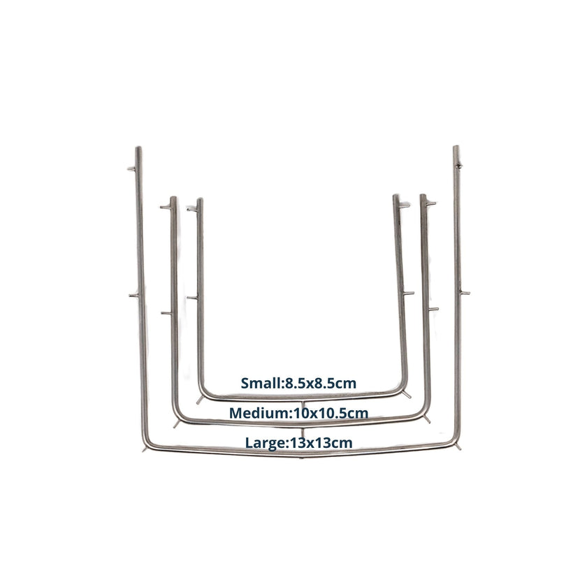 Stainless Steel Rubber Dam Frame - 3 Sizes