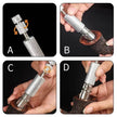 Multifunctional Stainless Steel 6-Blade Adjustable Pipe Reamer Cleaner for Smoking Accessories