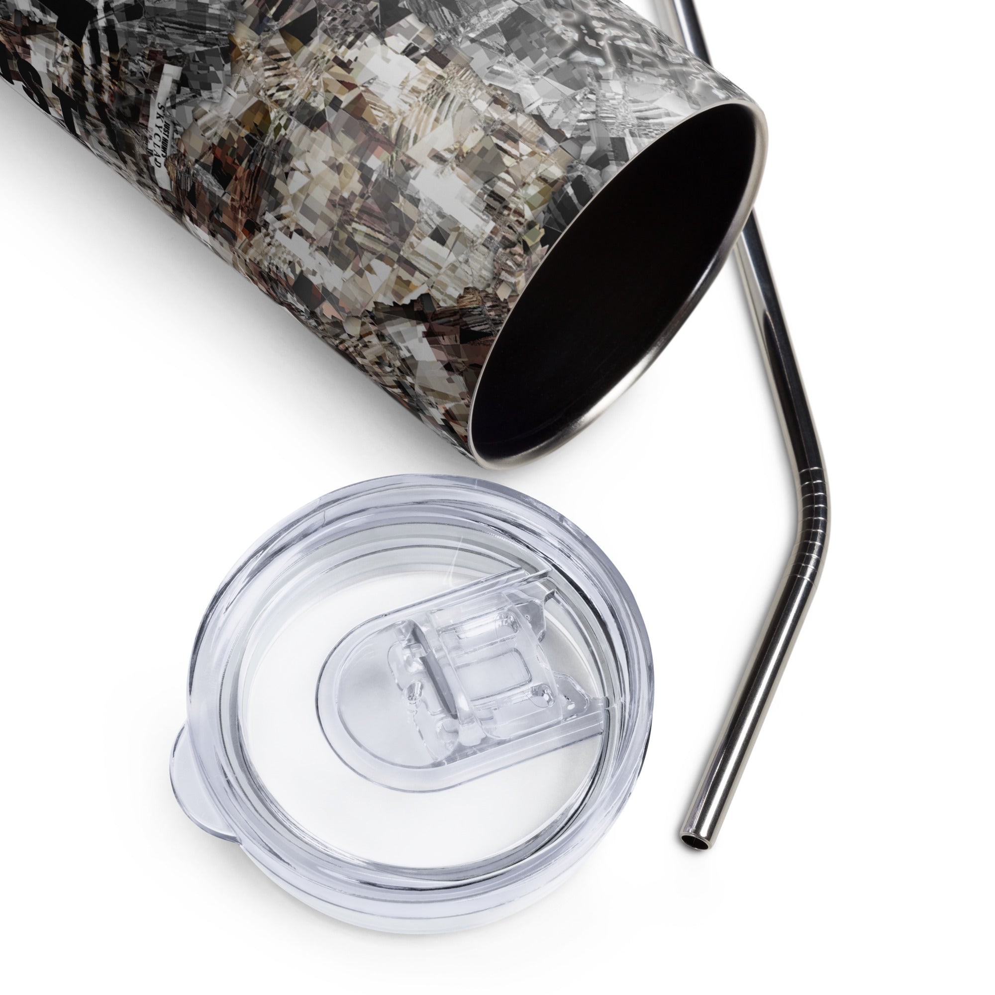 Skyclad Camo Stainless steel tumbler
