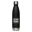 Stainless steel water bottle
