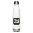 Stainless steel water bottle