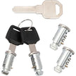 Thule-Compatible Lock Cylinders (4-Pack)