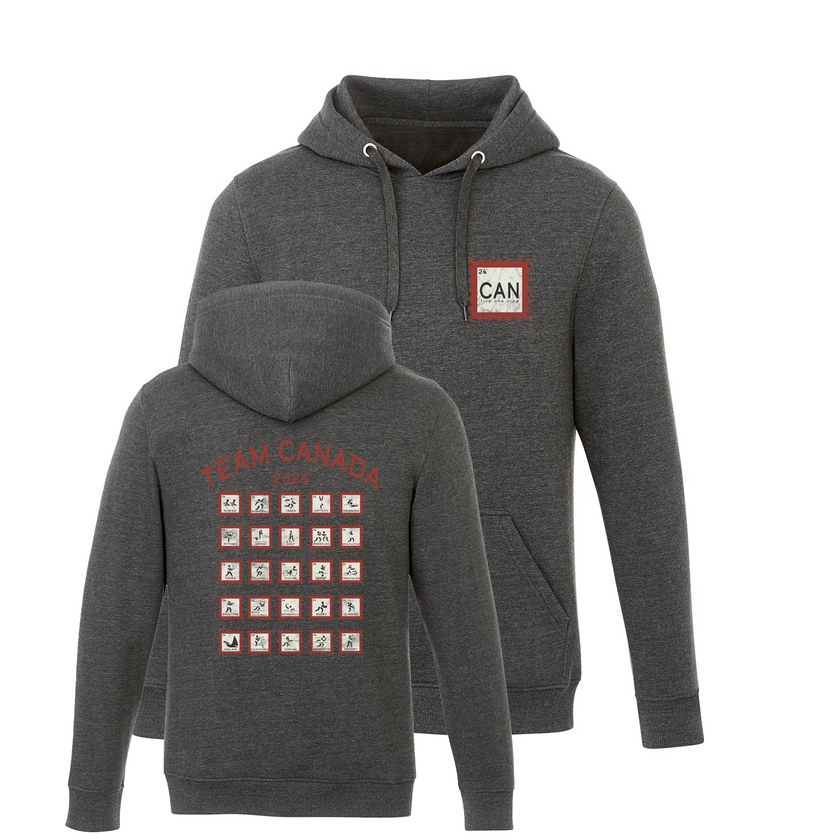 CANADA STAMP HOODIE (UNISEX)