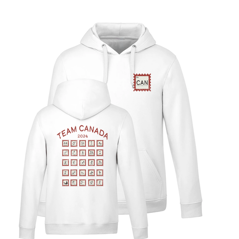CANADA STAMP HOODIE (UNISEX)
