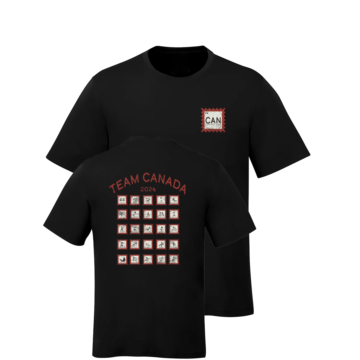 CANADA STAMP TEE (MENS)
